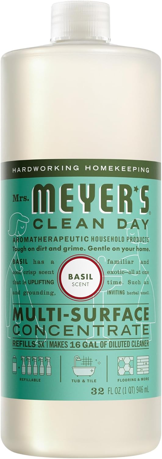 MRS.-MEYER'S-CLEAN-DAY-Multi-Surface-Everyday-Concentrate,-Basil-Scent,-32-Fl-Oz-Bottle-----1301