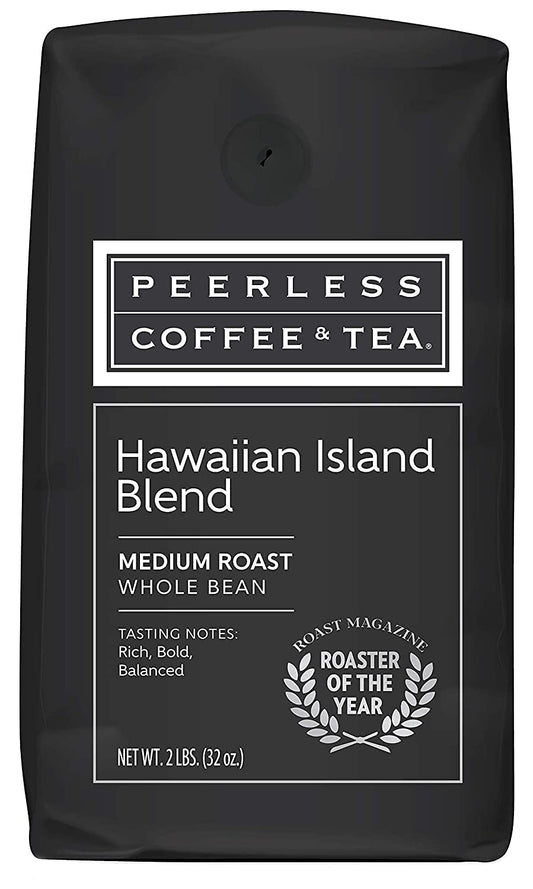 Peerless-Hawaiian-Whole-Bean-Coffee-(2-lb.)---Hawaiian-Island-Blend,-Medium-Roast,-62