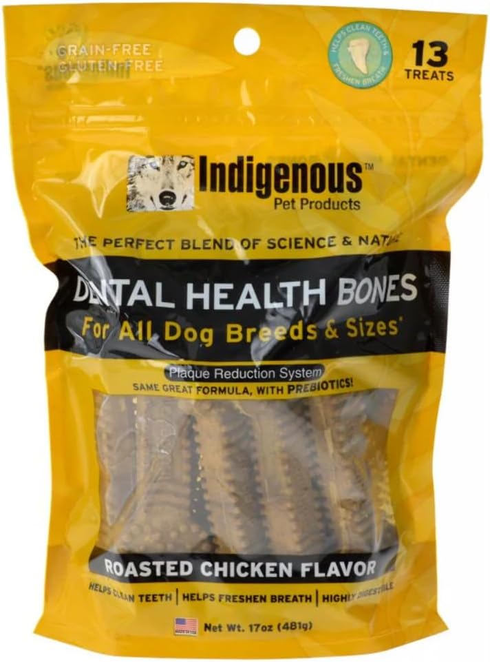 Chicken-Flavor-Dental-Health-Bone-Dog-Treats,-13-1546
