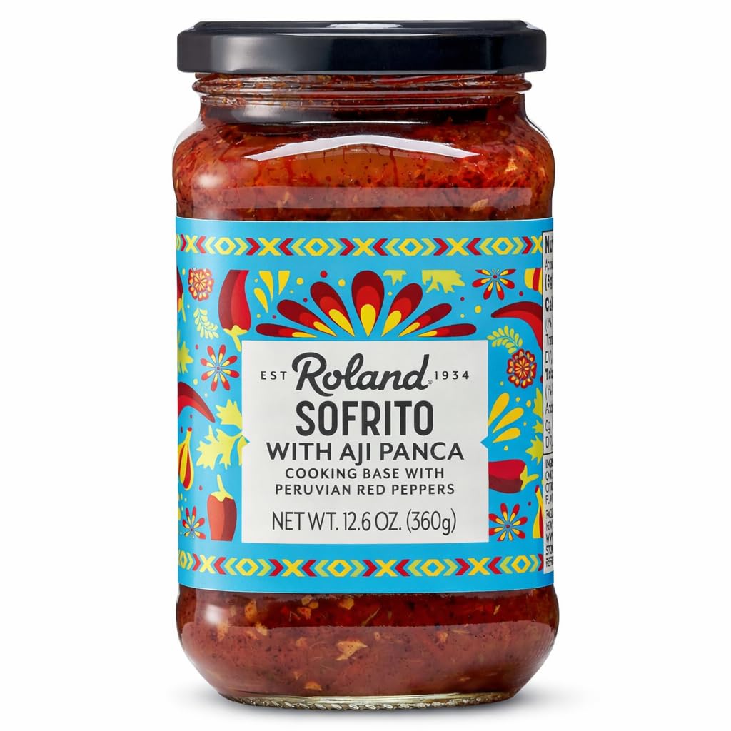 Roland-Foods-Sofrito-with-Aji-Panca,-Specialty-Imported-Food,-12.6-Ounce,-Pack-648