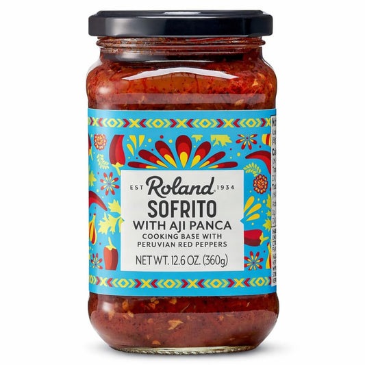 Roland-Foods-Sofrito-with-Aji-Panca,-Specialty-Imported-Food,-12.6-Ounce,-Pack-648