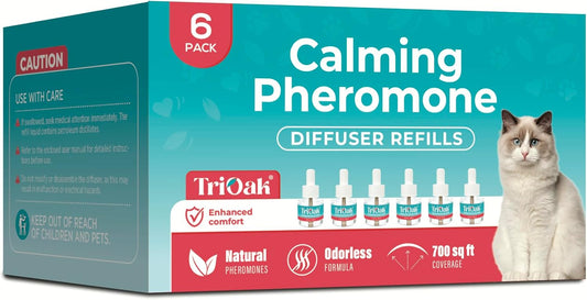 Cat-Calming-Diffuser-Refills:-Premium-Cat-Pheromones-Calming-Diffuser-Refills---6-Month-Supply-327