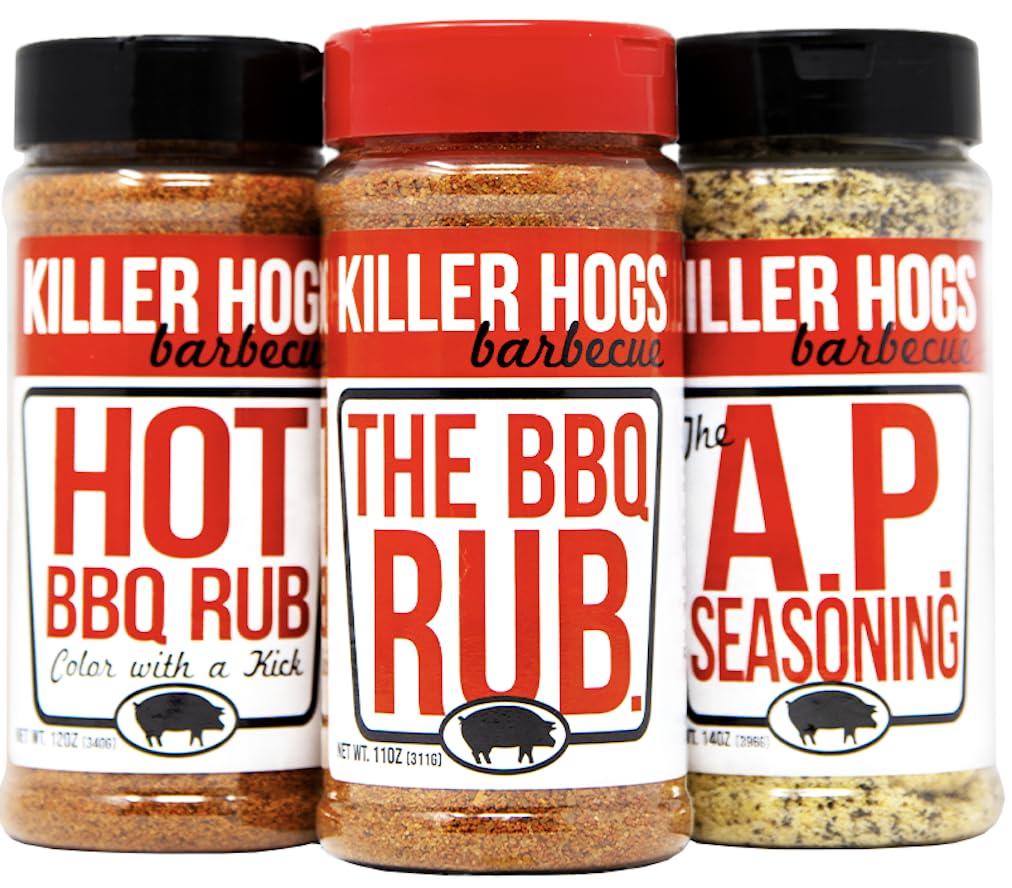 Killer-Hogs-The-BBQ-and-HOT-BBQ-Rub,-AP-Seasoning-Bundle,-3-1624