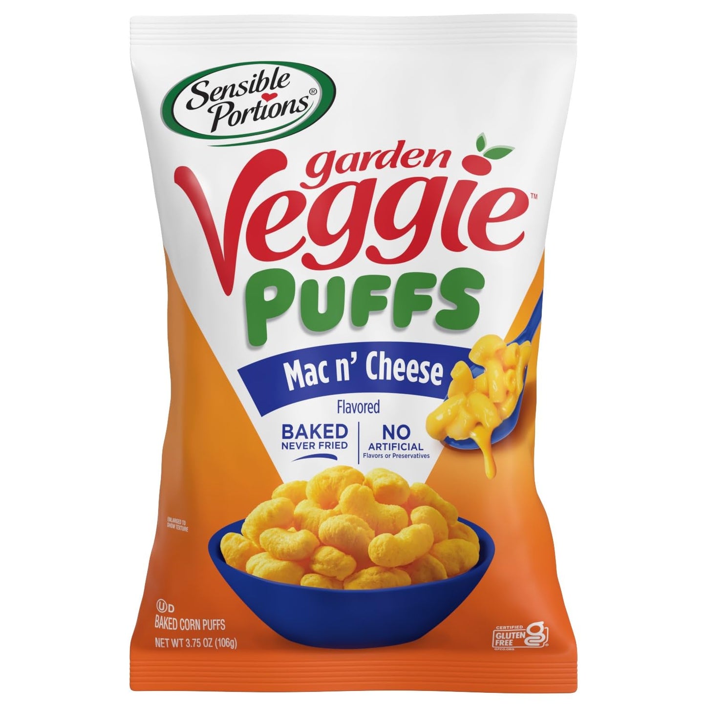 Sensible-Portions-Garden-Veggie-Mac-&-Cheese-Puffs,-3.75-Oz-------1208