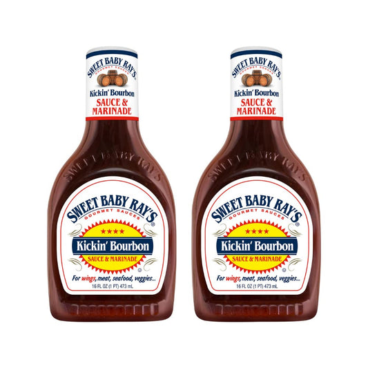 Sweet-Baby-Ray's-Sauce-and-Marinade,-Kickin'-Bourbon,16-Fl-Oz-(Pack-of-1247