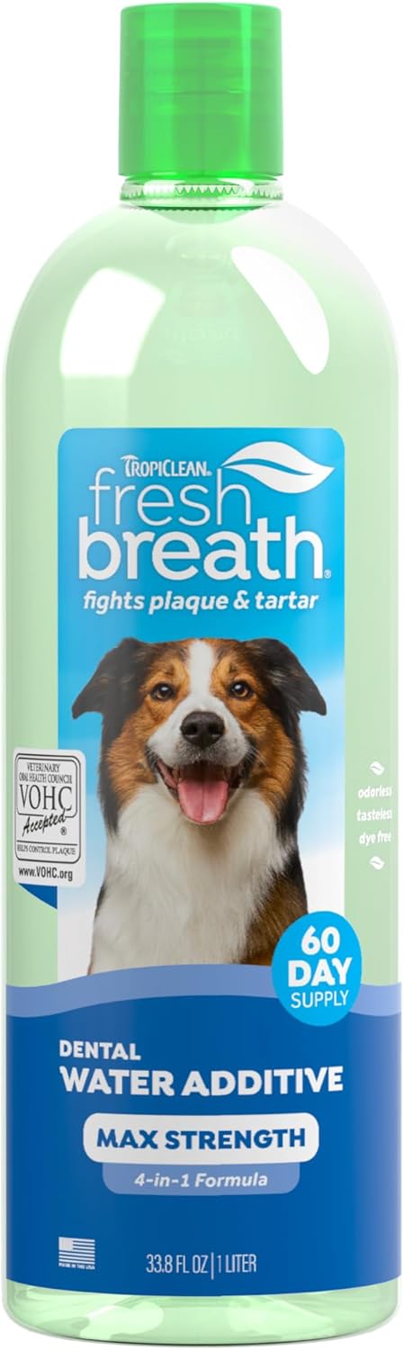 TropiClean-Fresh-Breath-Max-Strenth-Teeth-Cleaning-Water-Additive,-33.8oz-|-Advanced-Whitening-1578