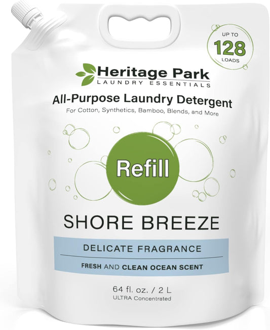 Heritage-Park-All-Purpose-Shore-Breeze,-Lightly-Scented,-pH-Neutral-Laundry-Detergent-1189