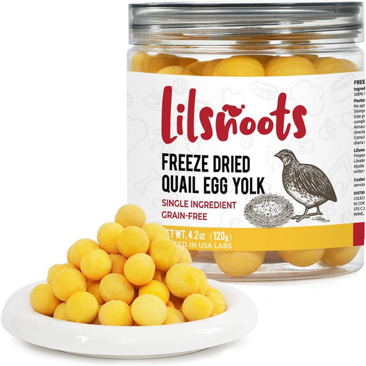 Freeze-Dried-Quail-Egg-Yolk-4.2-oz-Single-Ingredient-Pet-Treats-for-Dogs,-1424
