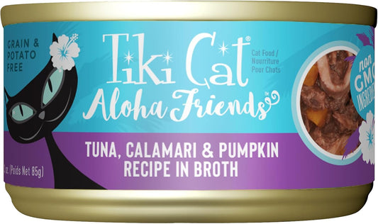 Tiki-Cat-Aloha-Friends-Wet-Cat-Food,-Tuna,-Calamari-&-Pumpkin,-3-oz.-694