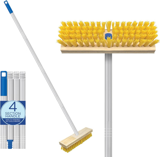 Lola-Products-Deck-Scrub-Brush-w/-48"-Long-Handle-&-4457