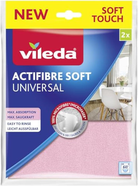 Vileda-Actifaser-Multi-Use-Cloths-for-Streak-Free-Cleaning,-Pack-of-1-1317