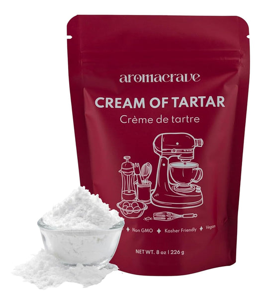 AROMACRAVE-Cream-of-Tartar-Powder,-High-Purity-Potassium-Bitartrate-for-Baking-&-Cooking,-Egg-Prevent-384