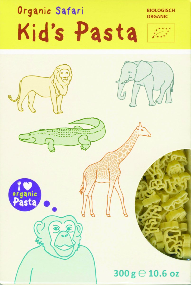 Alb-Gold-Organic-Safari-Shape-Kid's-Pasta,-Safari-1208