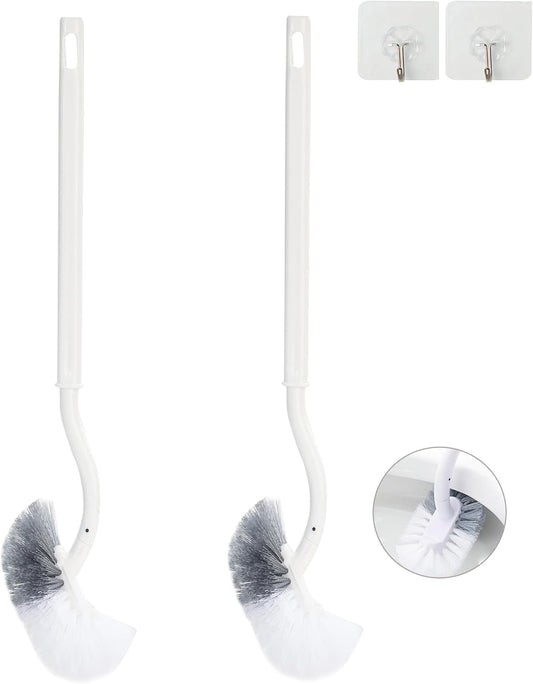 2-Pack-Curved-Toilet-Bowl-Brush-Without-Holder-for-Bathroom,-3009