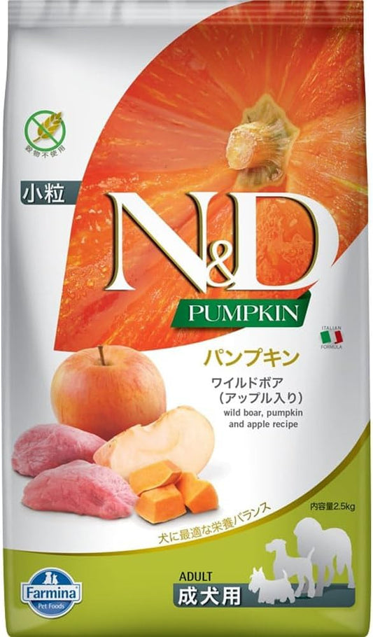 Farmina-ND-Pumpkin-GF-Boar/Apple-Adult-Mini-------------1247