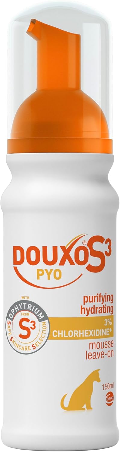 Douxo-S3-Pyo-Mousse,-Contains-0.03-Chlorhexidine-&-0.005-Ophytrium,-Antiseptic-Hydrating,-688