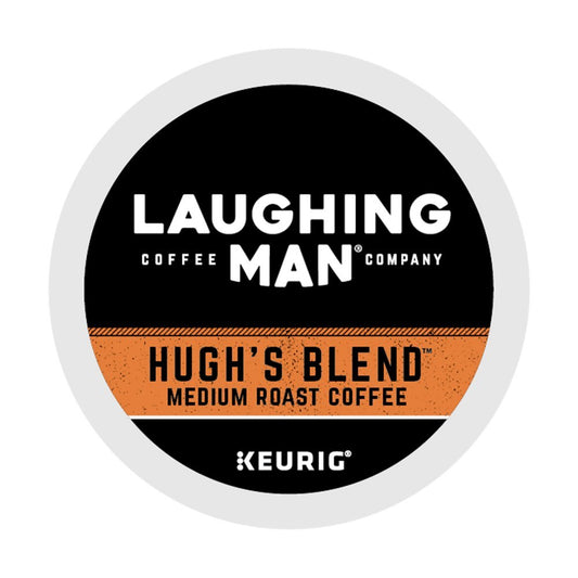 Laughing-Man-Hugh's-Blend,-Single-Serve-Keurig-K-Cup-Pods,-Medium-Roast-Coffee,-16-Count-6