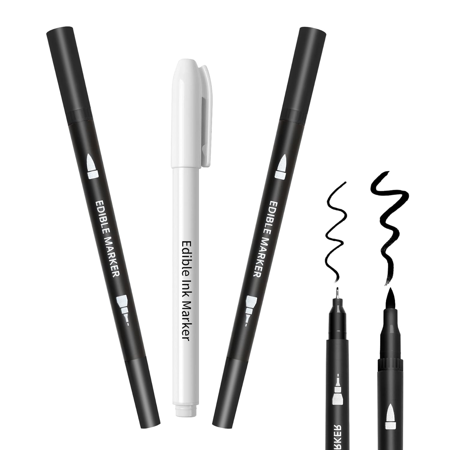 Edible-Markers-3Pcs-Black-&-White-Food-Coloring-Pens-–-Double-Sided-Fine-Thick-Edible-2176