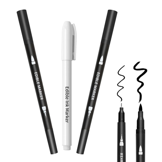 Edible-Markers-3Pcs-Black-&-White-Food-Coloring-Pens-–-Double-Sided-Fine-Thick-Edible-2176