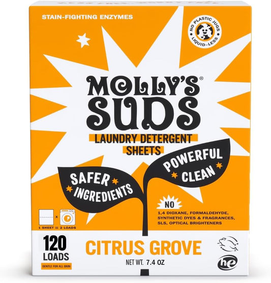 Molly's-Suds-Laundry-Detergent-Sheets-|-Gentle-on-Sensitive-Skin,-3501