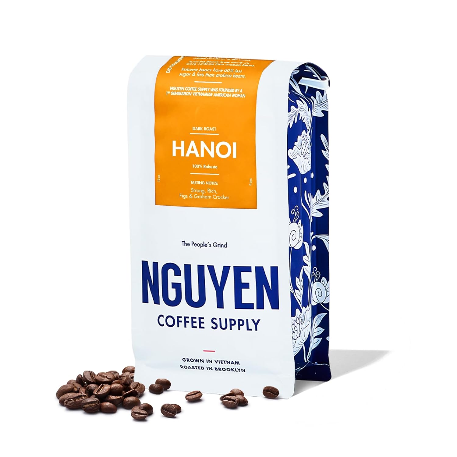Nguyen-Coffee-Supply---Hanoi-Robusta:-Granos-de-café-enteros-prémium-tostado2493