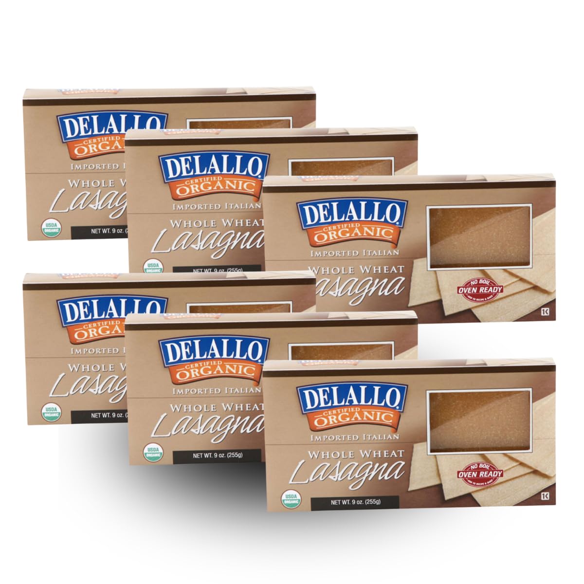 DeLallo-Whole-Wheat-Lasagna-Noodles,-9-Ounce-Box,-1616