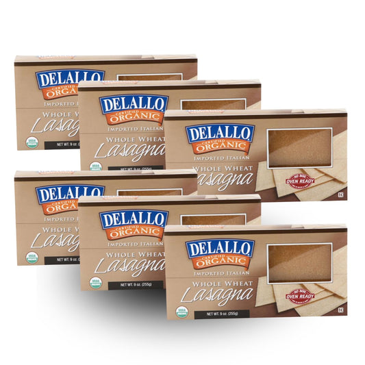 DeLallo-Whole-Wheat-Lasagna-Noodles,-9-Ounce-Box,-1616