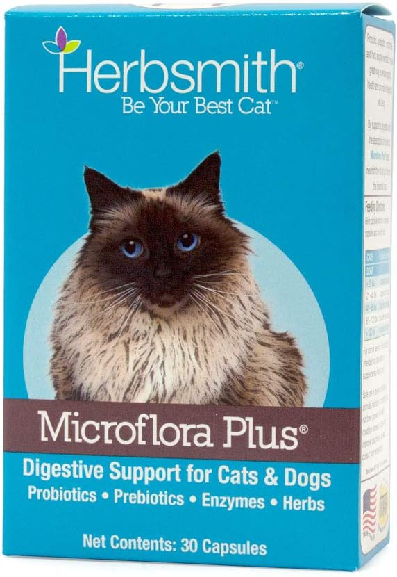 Herbsmith-Microflora-Plus-–-4-in-1-Complete-Cat-Digestive-Aid-–-Cat-Prebiotics-and-337