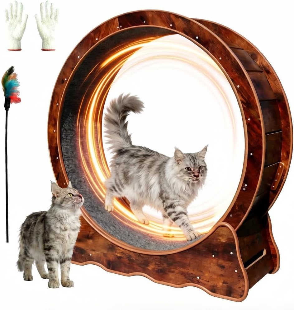 35.4-Inch-Cat-Exercise-Wheel---Wooden-Low-Noise-Cat-Treadmill-for-Indoor-590
