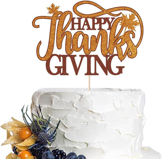 Happy-Thanksgiving-Cake-Topper?Maple-Leaf-Harvest-Thankful-4194