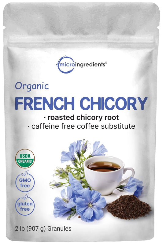 Organic-French-Chicory-Root,-2lbs-|-Roasted-Chicory-Granule-|-Brews-like-Regular-2688