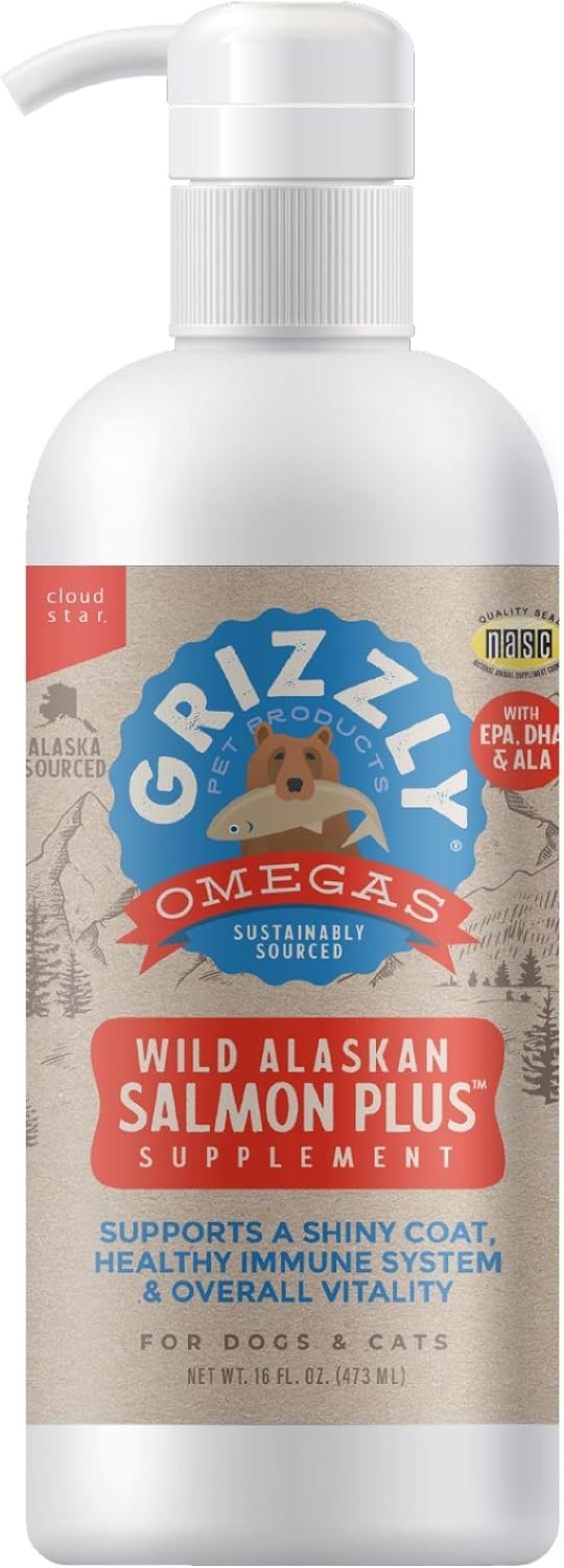Grizzly-Wild-Alaskan-Salmon-Oil-Dog-Food-Supplement-Omega-3-Fatty-Acids,-16-1531