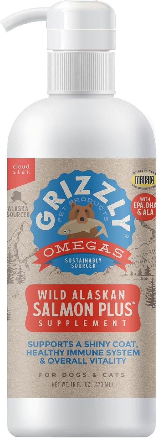 Grizzly-Wild-Alaskan-Salmon-Oil-Dog-Food-Supplement-Omega-3-Fatty-Acids,-16-1531