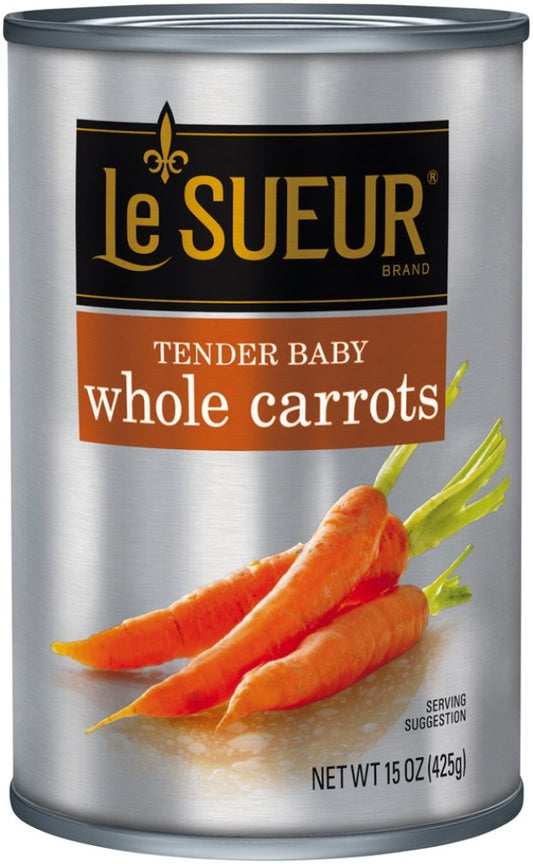 Le-Sueur-Tender-Baby-Whole-Carrots,-2374