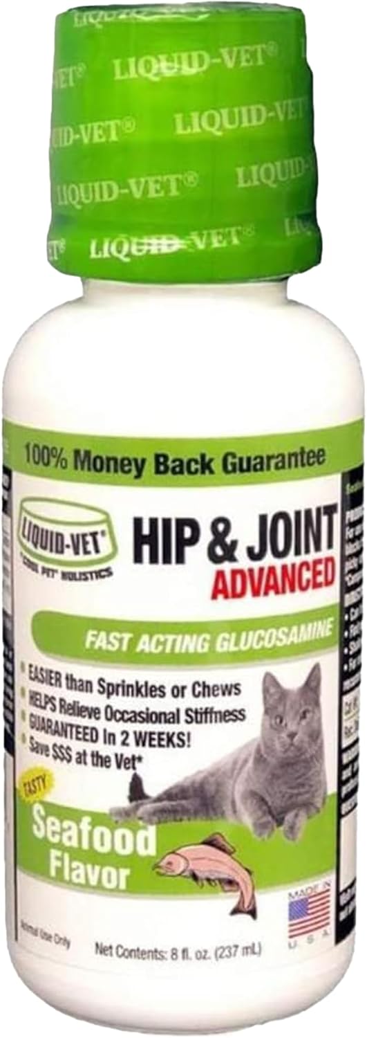 Feline-Hip-&-Joint-Advanced-Formula,-Seafood-Flavor,-8-oz----871