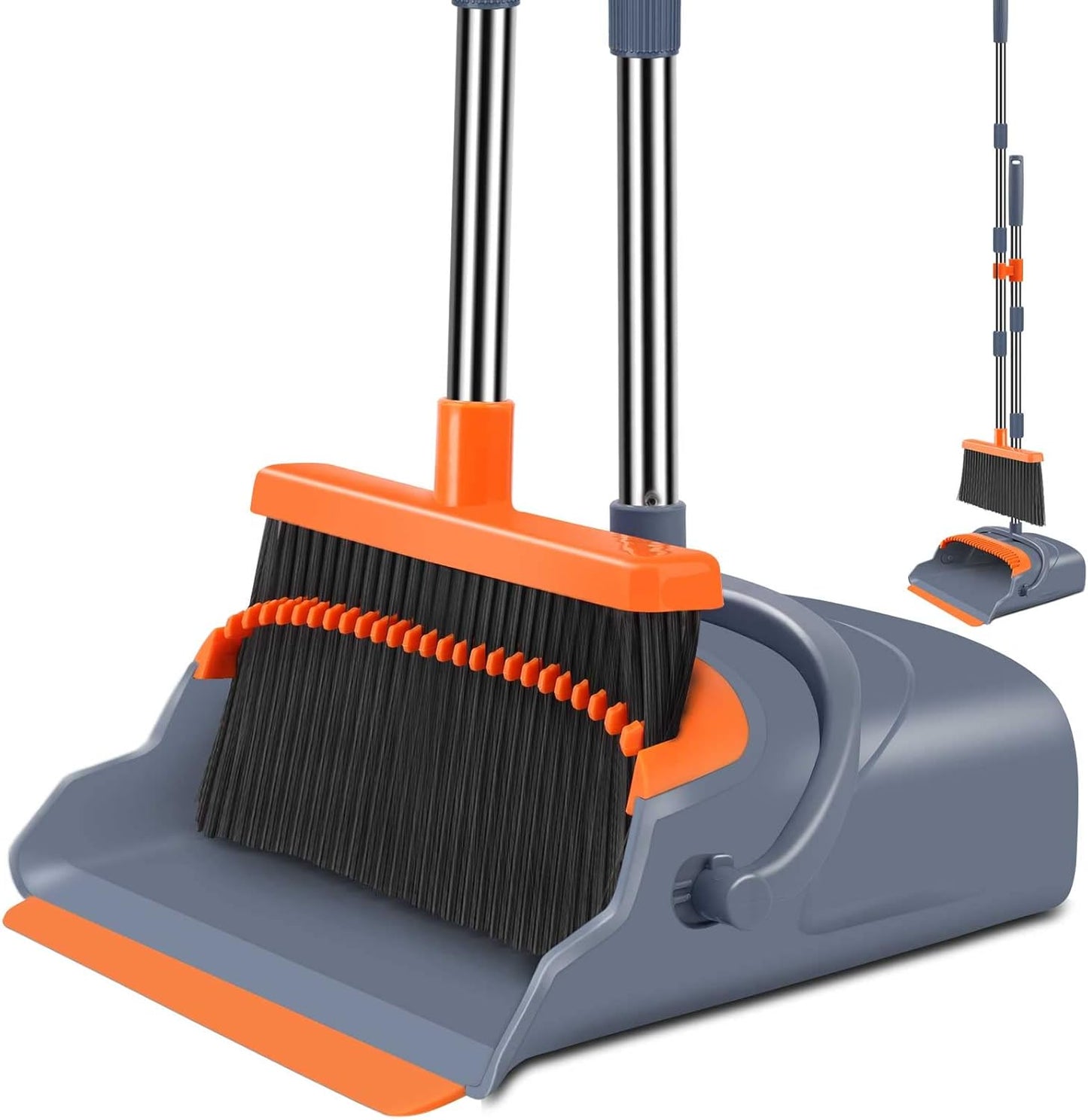 Upgrade-Broom-and-Dustpan-Set,-Self-Cleaning-with-Dustpan-Teeth,-Indoor&Outdoor-Sweeping,-Ideal-for-Dog-Cat-2049