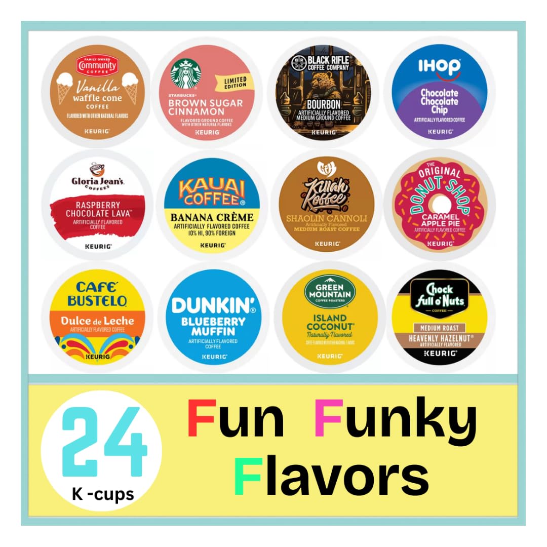 Divertido,-Funky-&-Brand-Name-Specialty-Flavors-Paquete-variado-de-cápsulas-café1255