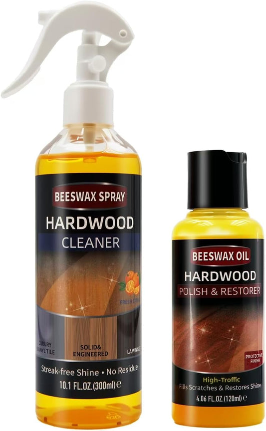 Furniture-Polish-Kit:-Wood-Cleaner-Spray-&-Nourishing-Care-Oil-–-For-Floors,-Kitchen-Tables,-565