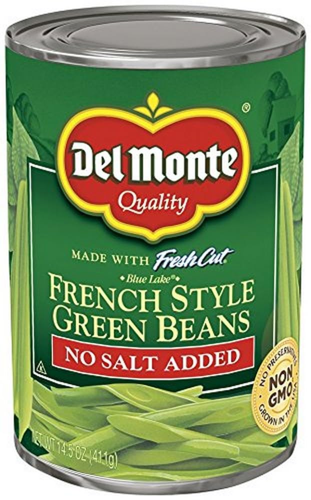 Del-Monte-Frijoles-verdes-enlatados-estilo-francés,-14.5-onzas-998