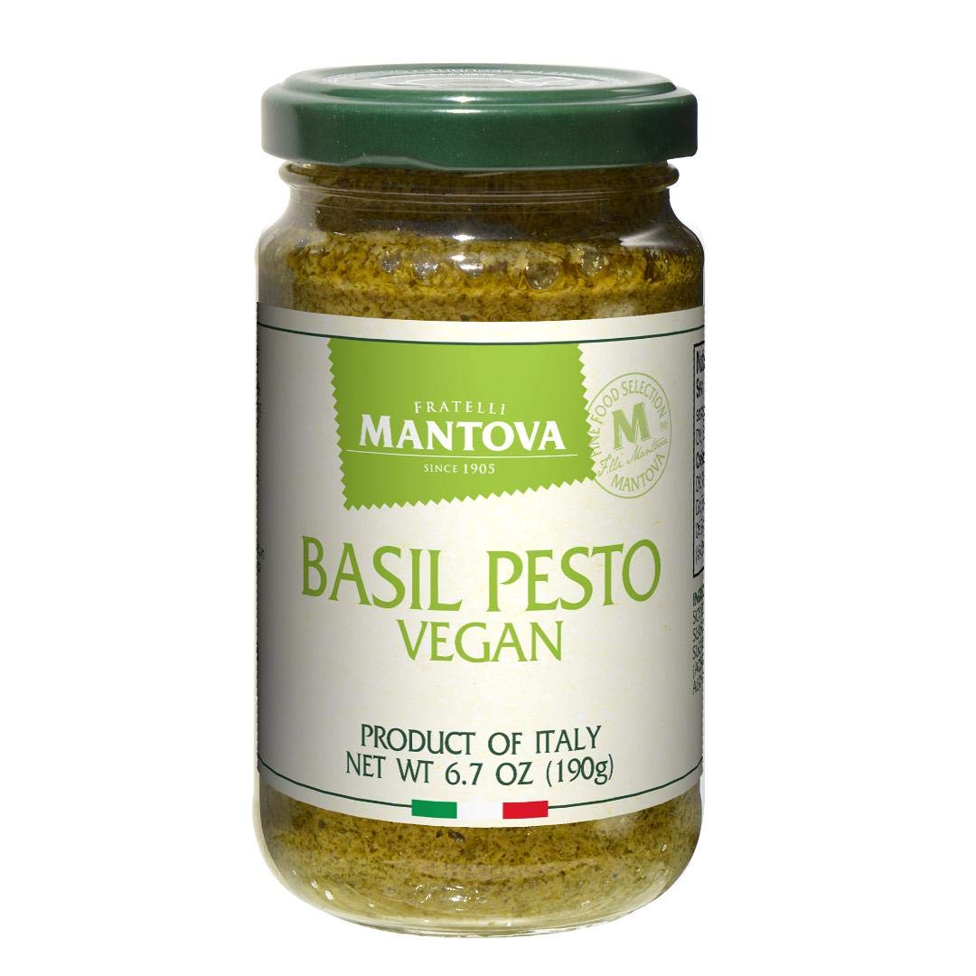 Mantova-Vegan-Basil-Pesto,-6.7oz-(Pack-3305