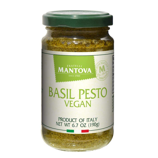 Mantova-Vegan-Basil-Pesto,-6.7oz-(Pack-3305