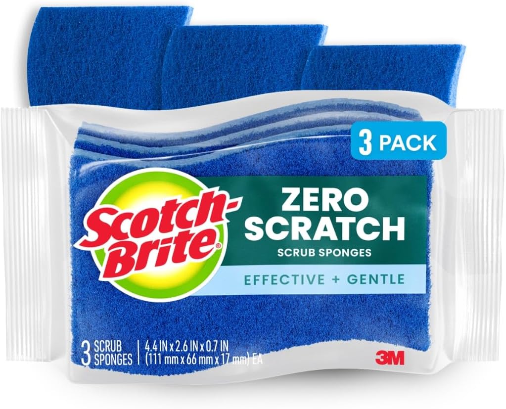 Scotch-Brite-Zero-Scratch-Scrub-Sponge,-3-Kitchen-Sponges-for-Cleaning-Around-the-Home,-Bathroom-&-1893