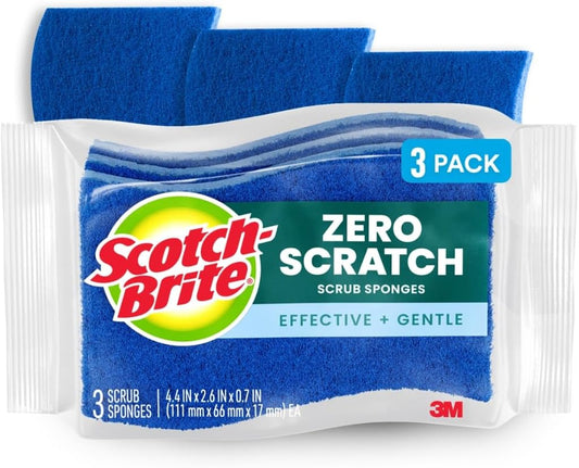 Scotch-Brite-Zero-Scratch-Scrub-Sponge,-3-Kitchen-Sponges-for-Cleaning-Around-the-Home,-Bathroom-&-1893