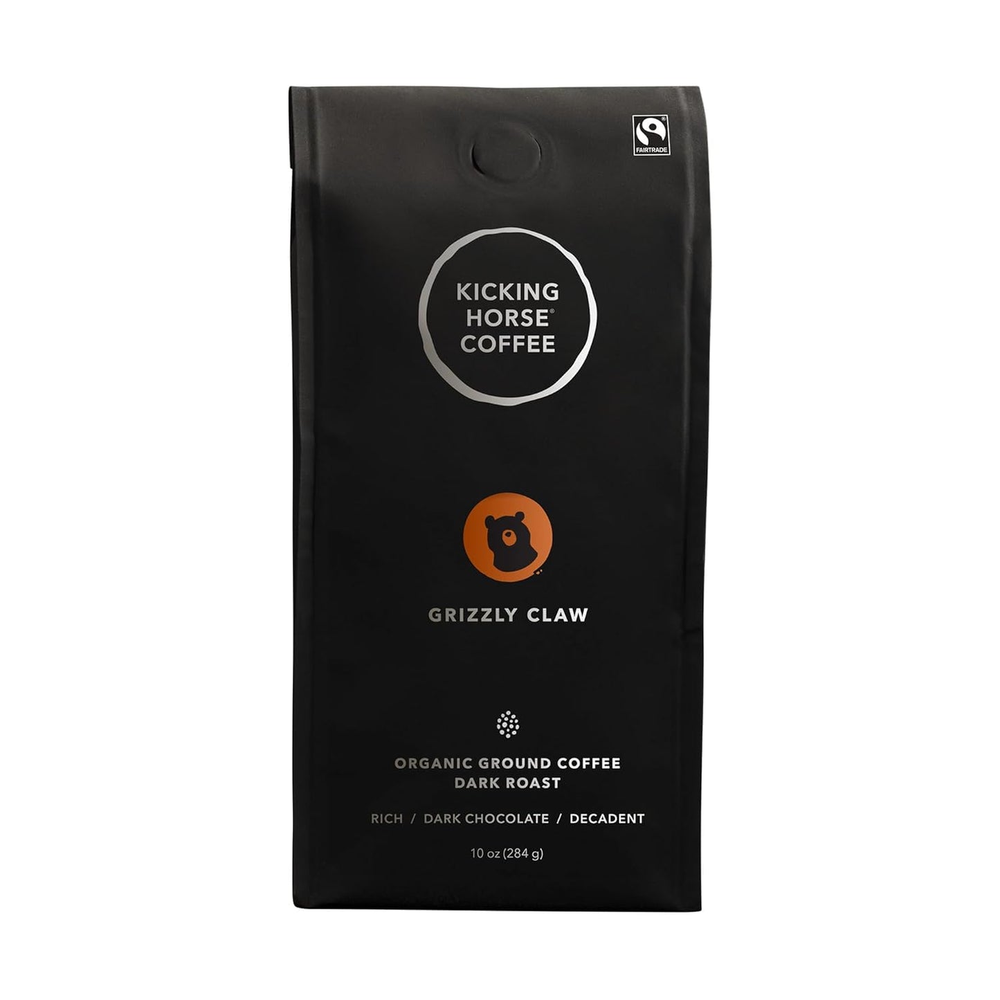 Kicking-Horse-Coffee,-Grizzly-Claw,-Dark-Roast,-Ground,-10-oz---Certified-Organic,-2685