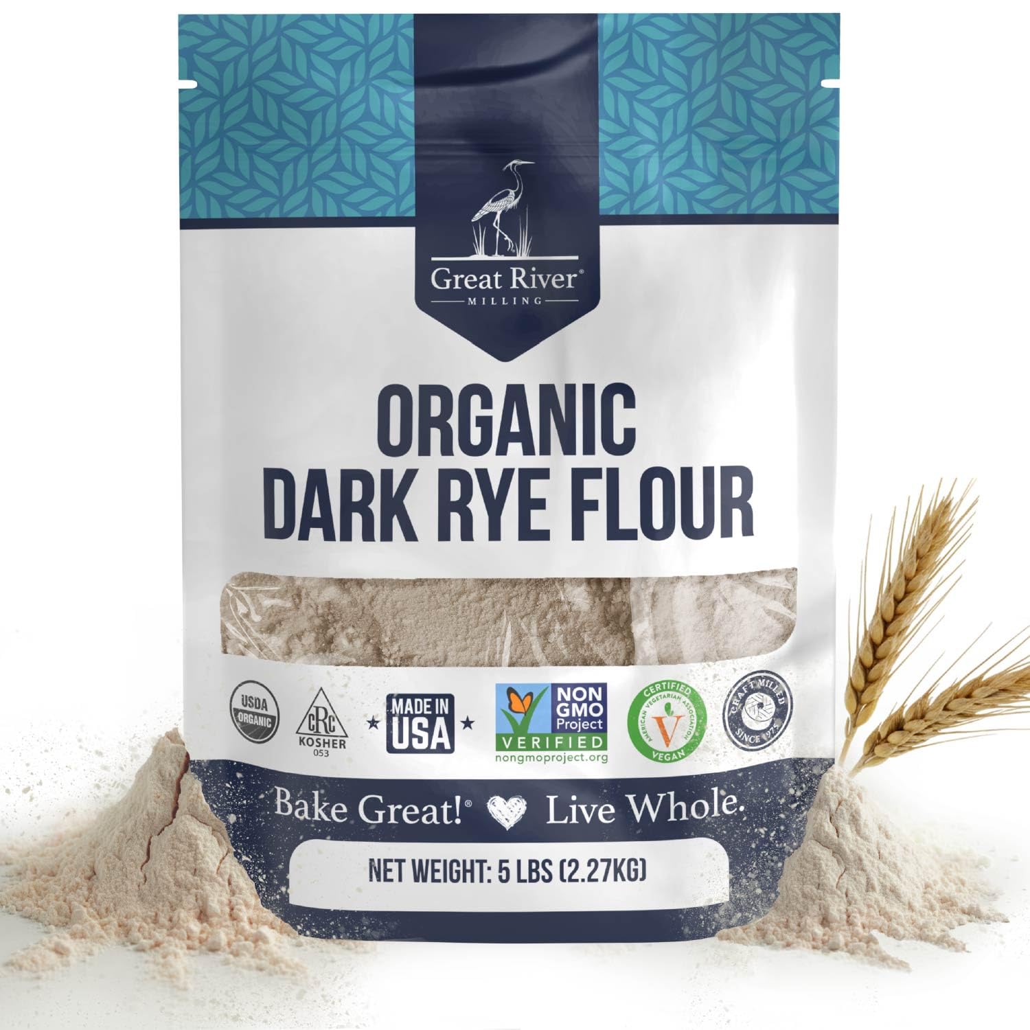 Great-River-Milling-Organic-Dark-Rye-Flour-|-Whole-Grain,-Non-GMO,-Kosher,-|-Flavor-1864