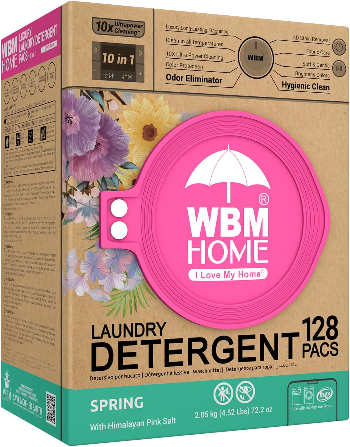 WBM-Laundry-Detergent-Pods,-Spring-Fragrance-Scent,-128-Count---HE-Concentrated-1185