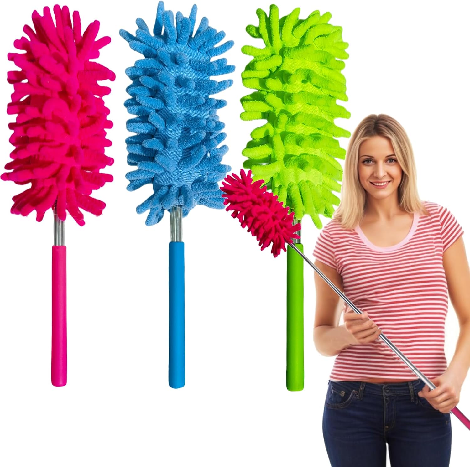 3-Pack-Retractable-Long-Reach-Washable-Duster-for-Cleaning,-Microfiber-Hand-2224