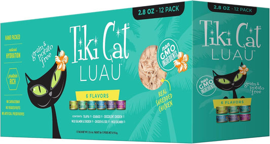Tiki-Cat-Luau-Grain-Free,-Low-Carbohydrate-Wet-Food-with-Poultry-or-Fish-Consomme-Adult-&1467