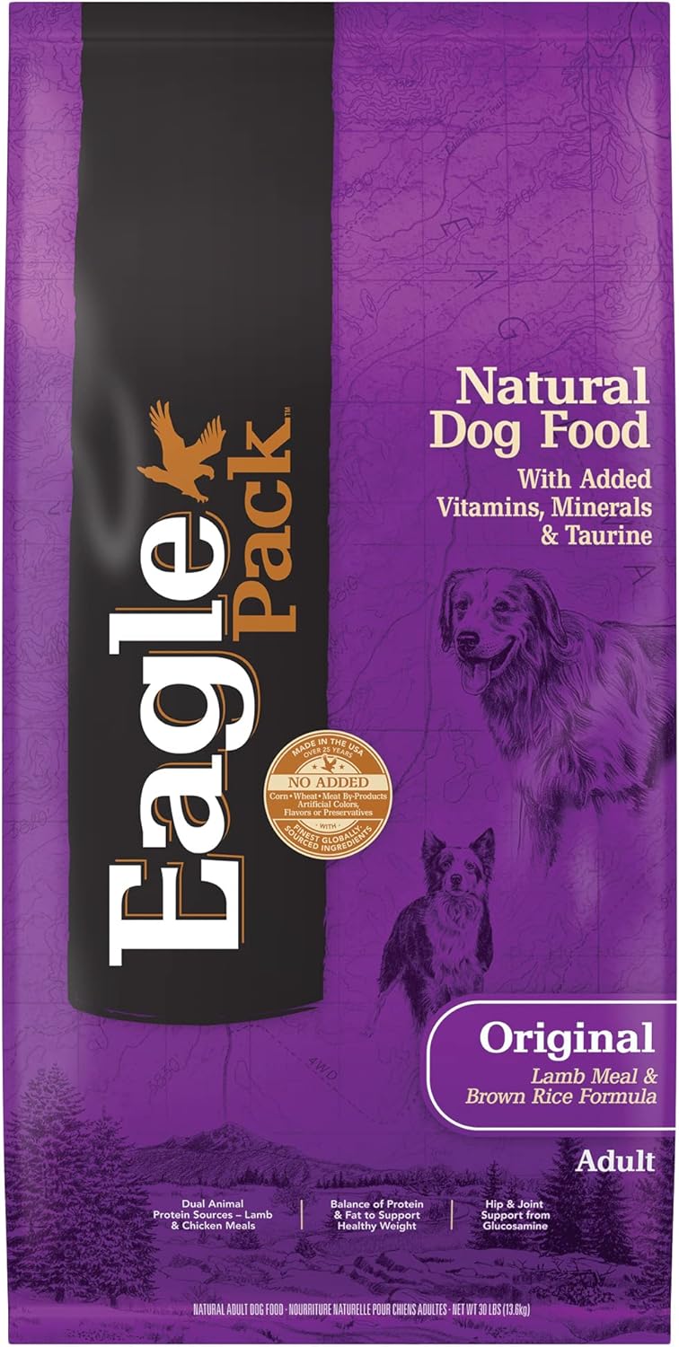 Eagle-Pack-Natural-Dry-Dog-Food,-Lamb-&-Rice,-30-Pound-Bag-----1591