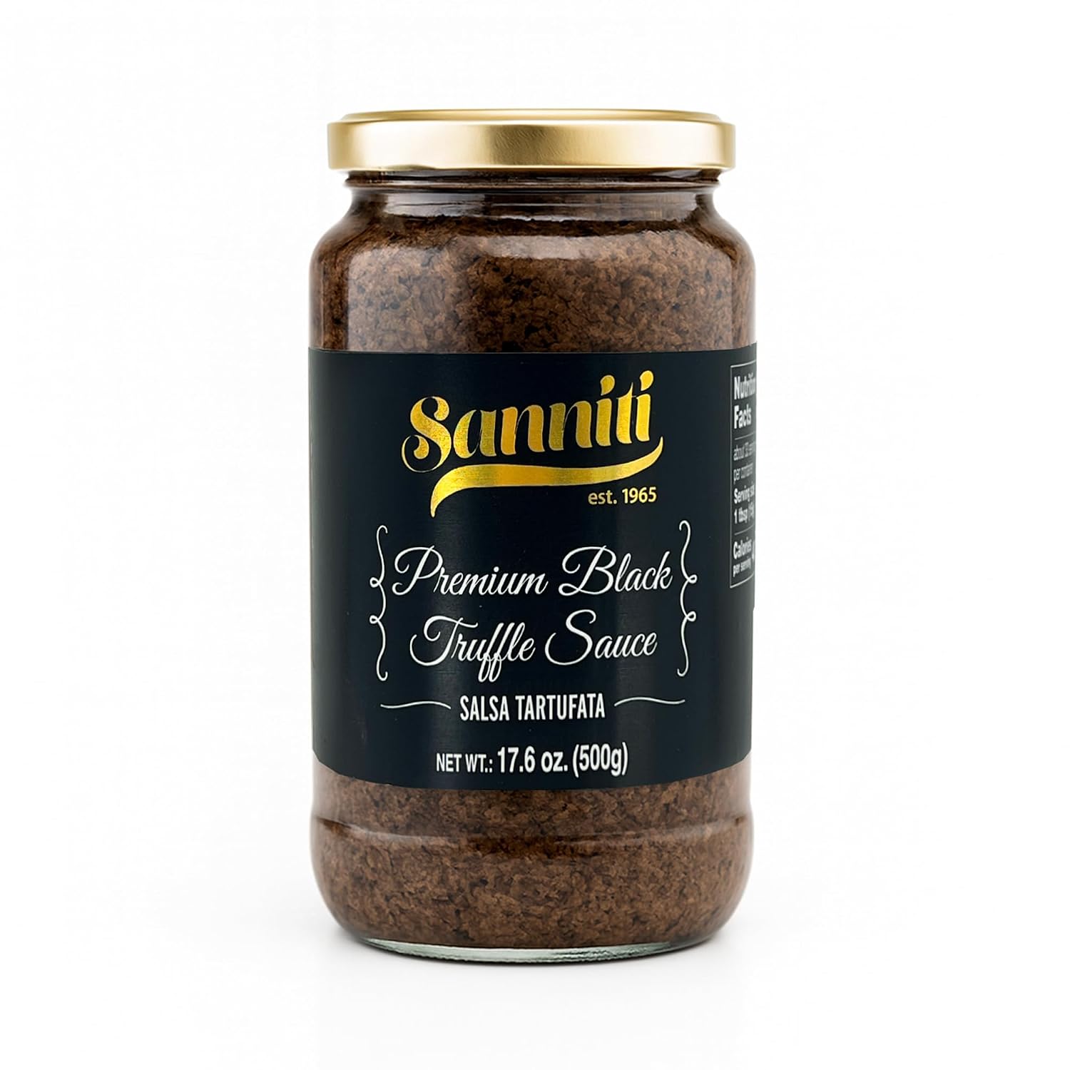 Sanniti-Italian-Premium-Black-Truffle-Sauce-Salsa-Tartufata,-17.6-oz-(500g)---785